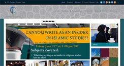 Desktop Screenshot of islamic-college.ac.uk